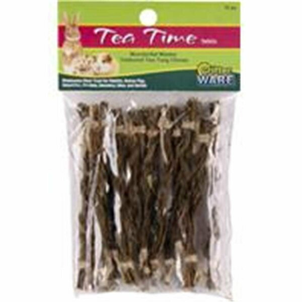 Ware Mfg Tea Time Twist Wholesome Chew, Natural, 12PK 89614
